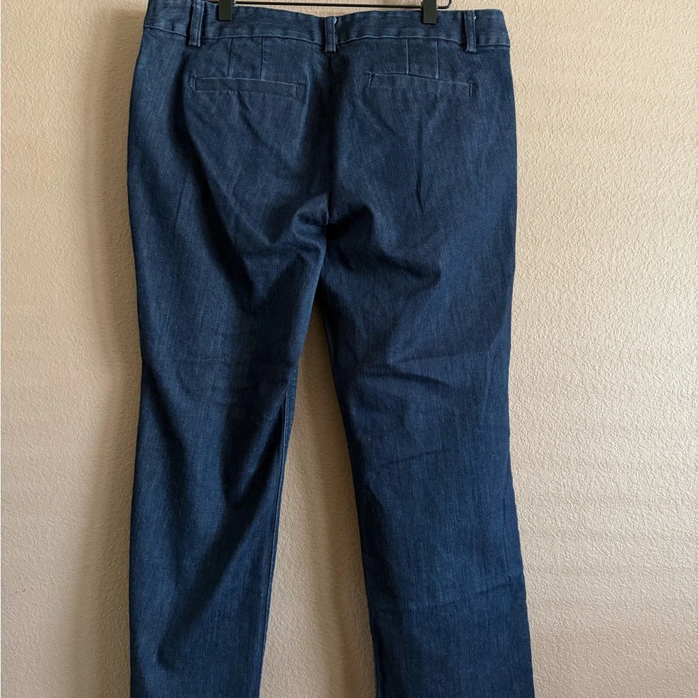 J. Crew Dark Indigo City Fit Jeans Size 16